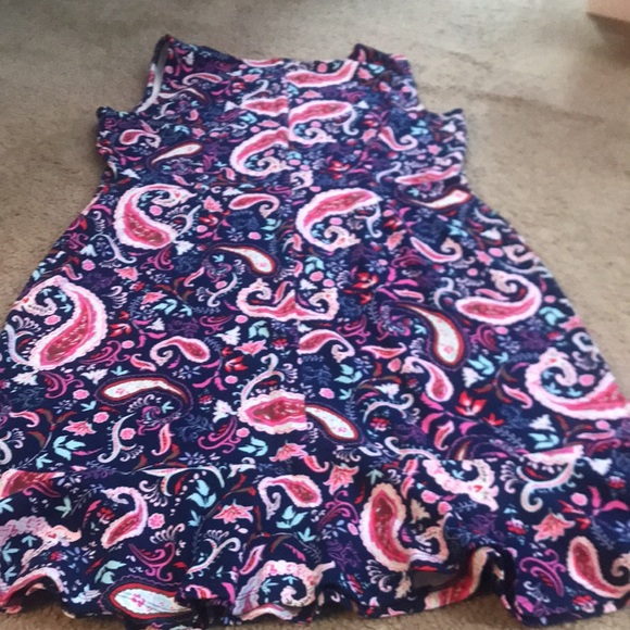 🌸NEW🌸 Talbots Petite Paisley Peplum Dress - Picture 11 of 16